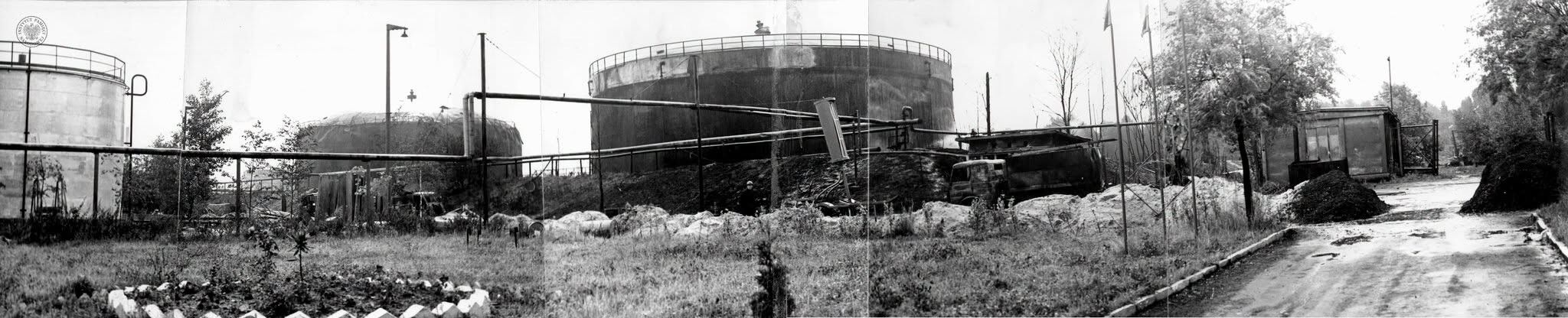 Panorama rafinerii w Czechowicach-Dziedzicach